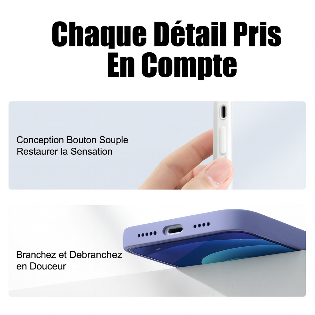 Coque silicone iPhone 12 Pro max